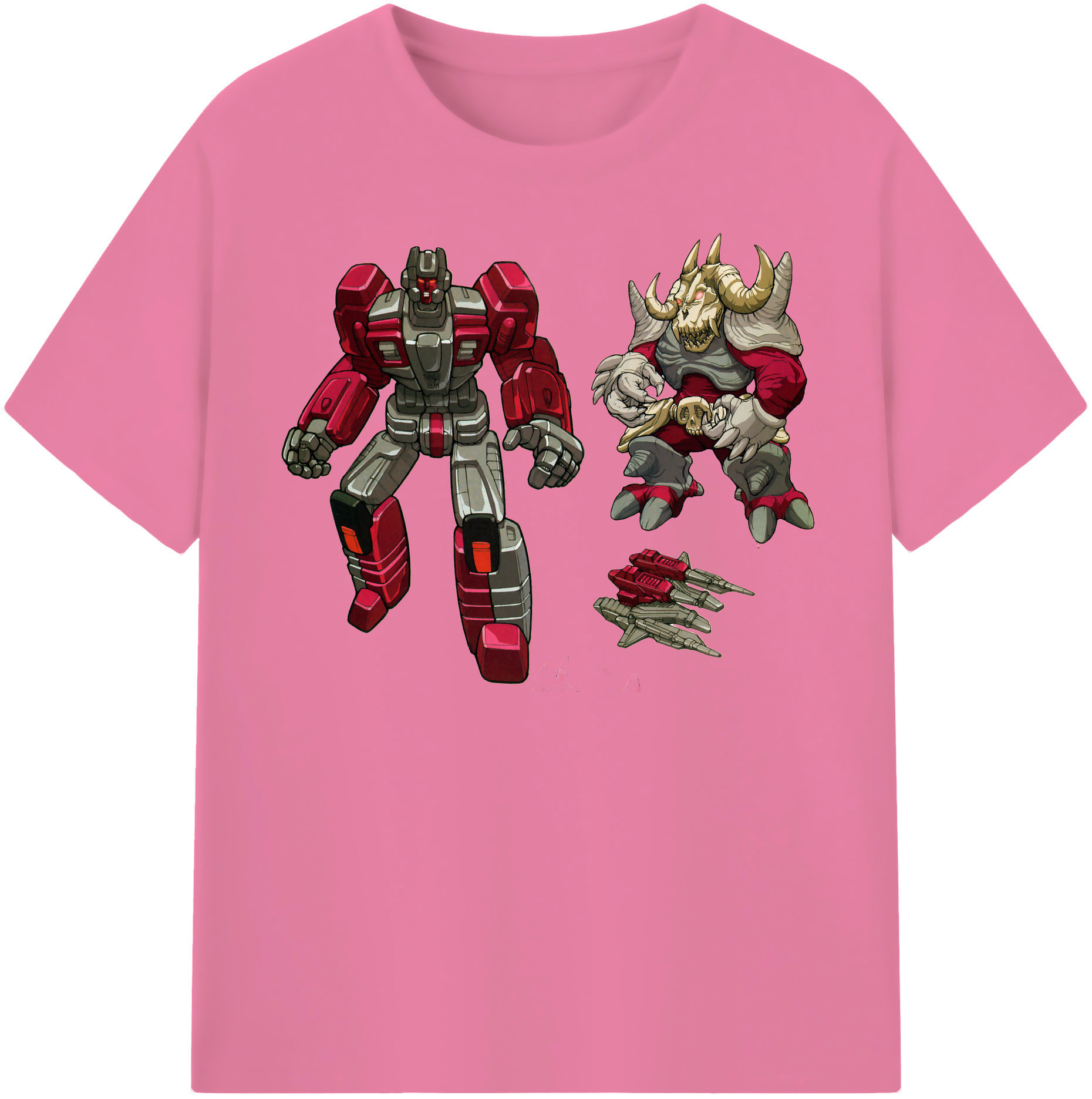 （画像用）  綿100％半袖Tシャツ（フロントプリント）